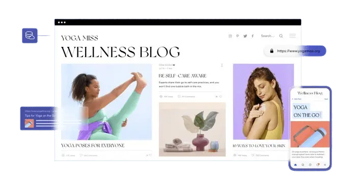 CRAFTED WPSITES - BLOGGING WEB DESIGNER MUMBAI INDIA